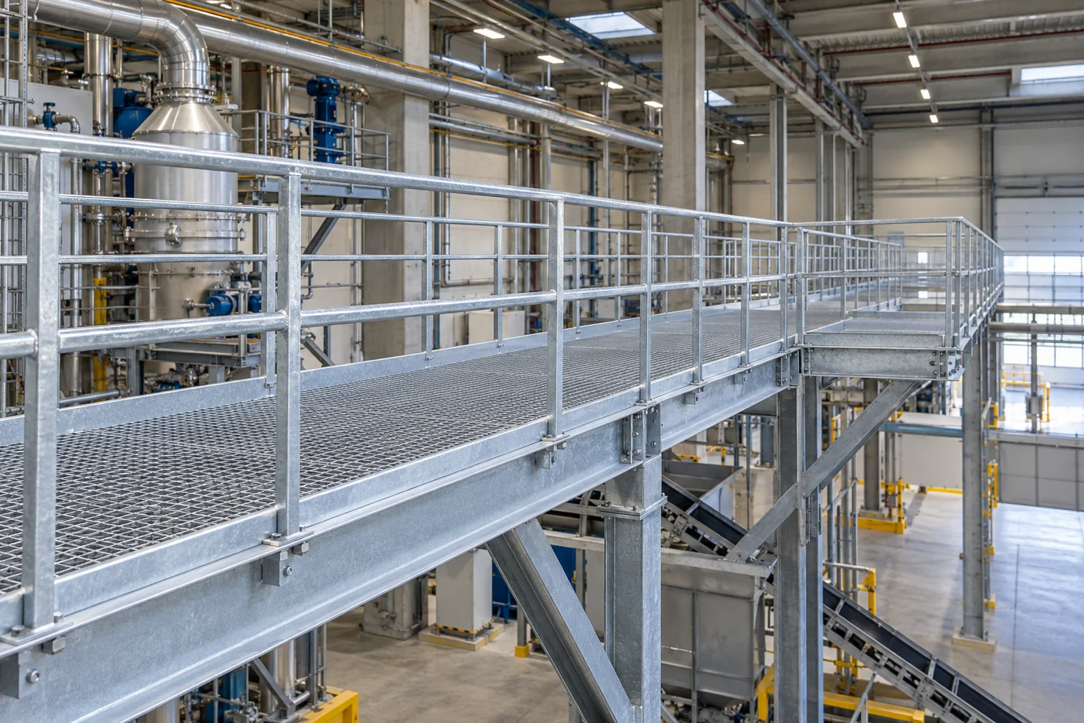 Passerelle metalliche